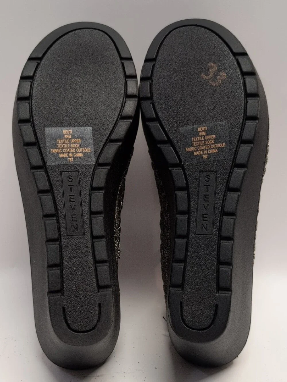 Steven By Steve Madden woven metallic